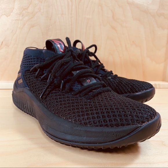 adidas dame 4 core black